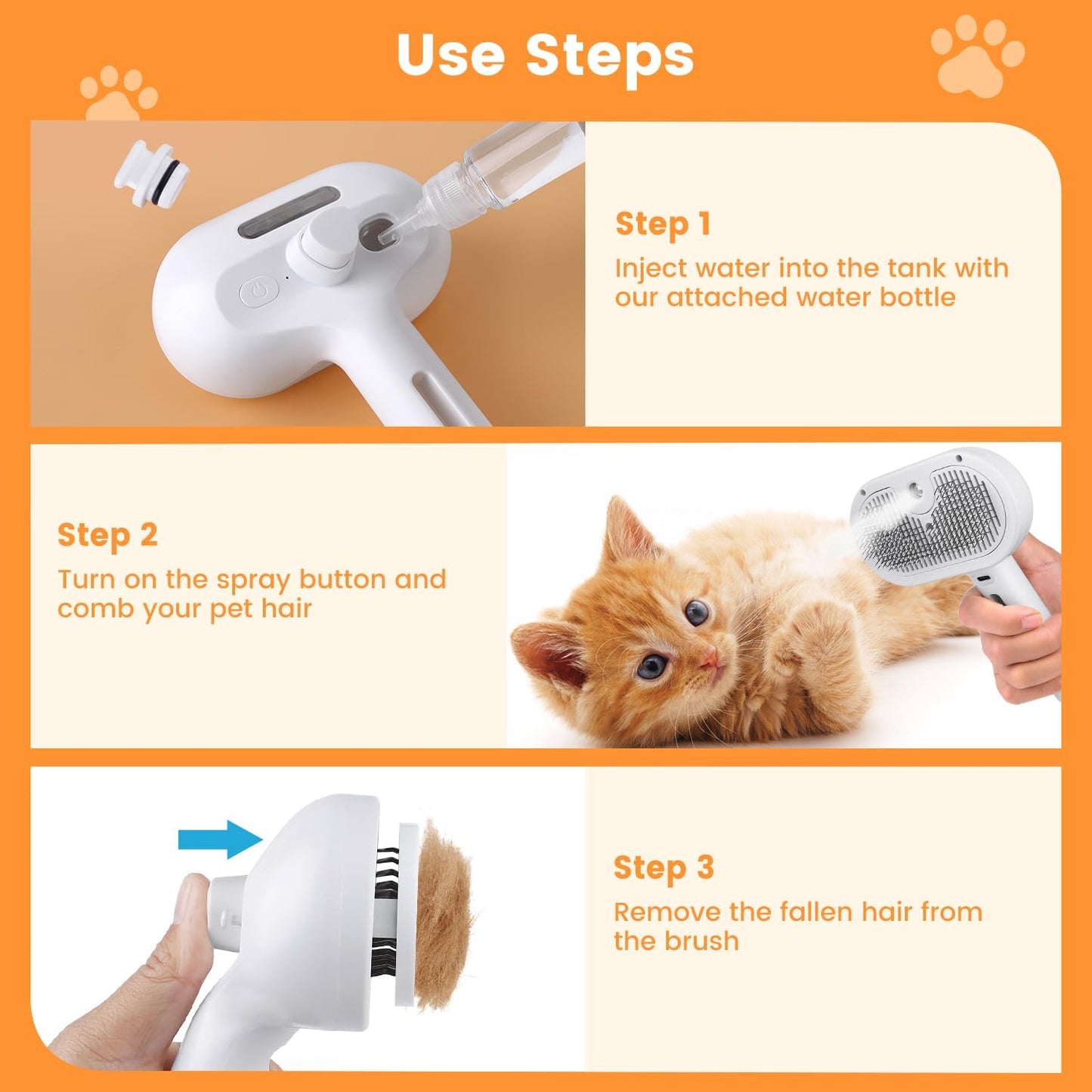 Pet Spray Comb